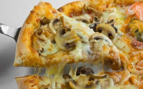 Reseptit aitoa italialaista pizzaa varten sienillä