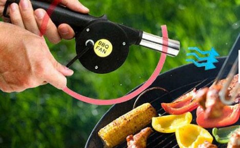 Kiinassa valmistettu shish-kebab-tuuletin