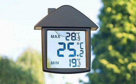 Digitaalinen lämpömittari, jossa on kirkas LCD-näyttö, valmistettu Kiinassa