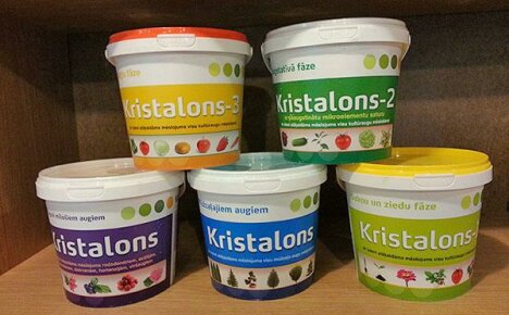 Kristalon-lannoitteen levitysmenetelmä eri kasveille