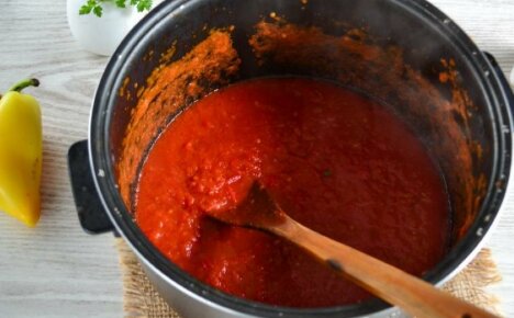 Kuinka valmistaa tomaattipasta multikeittimessä - keittiön prosessin hienovaraisuudet