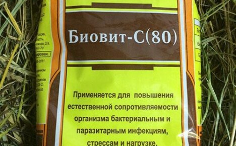 Biovit-80: ohjeet rehun antibiootin käytöstä