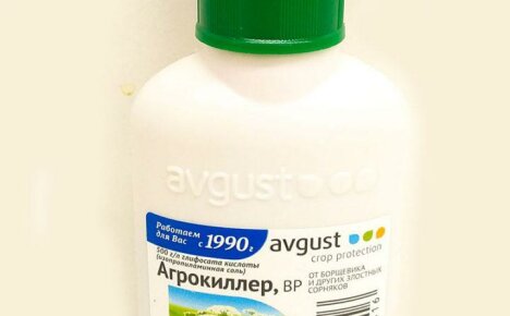 Kuinka käyttää rikkakasvien Agrokilleriä kesämökissä