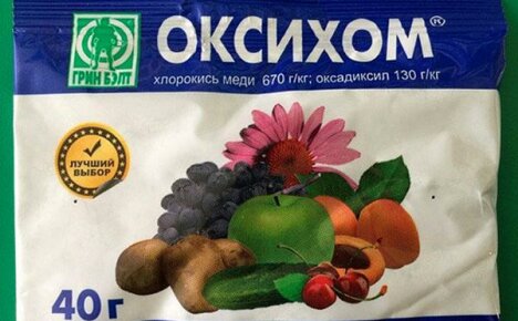 Ohjeet Oxychomin käyttöön - laajasti käytetty sienitautien torjunta-aine