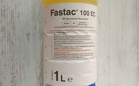 Käyttöohjeet Fastak puutarhan tuholaisten tuhoamiseen