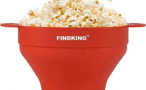Popcorn-ystävät tarvitsevat ehdottomasti silikonikulhon Kiinasta