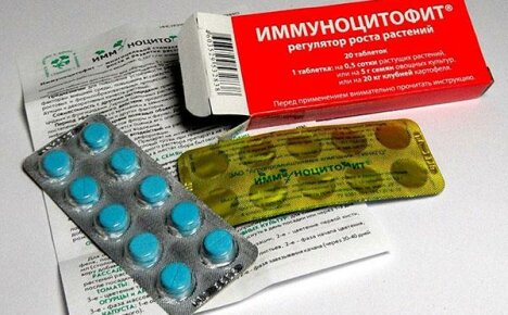 Biologinen tuote Immunocytofit, sen koostumus ja käyttö eri kasveille