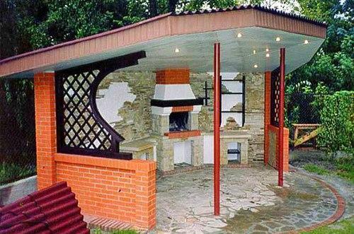 Brick brazier