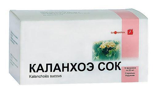 Kalanchoe-mehua myydään apteekissa