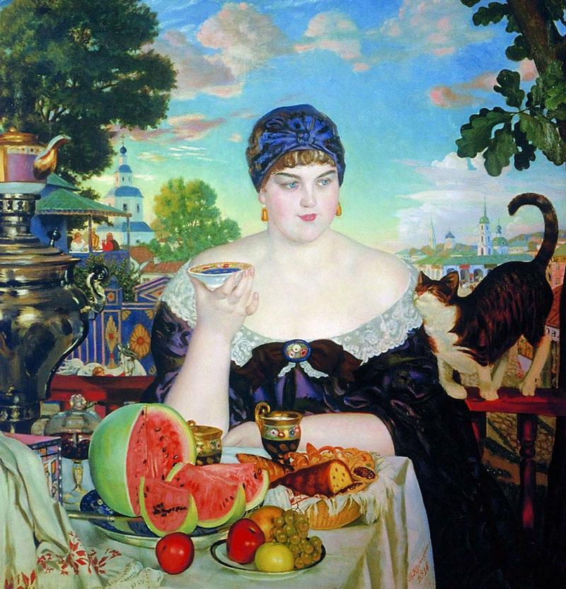 Boris Kustodievin maalaus