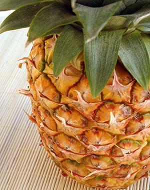 Kypsä ananas on aromaattisin ja herkullisin