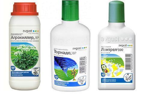 rikkakasvien tappajat - agrokiller, tornado ja lontrel