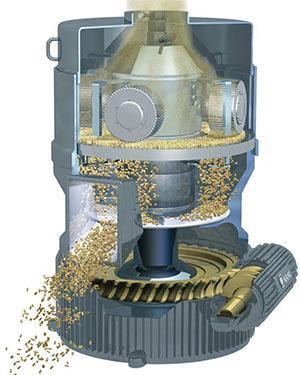 Granulaattorin toimintaperiaate