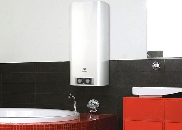 Electrolux-kattila kylpyhuoneessa