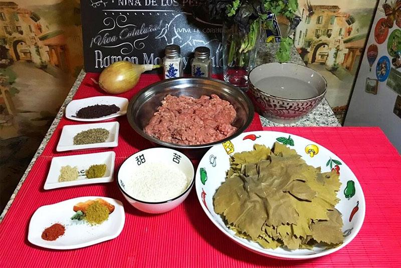 ainesosat dolmaan