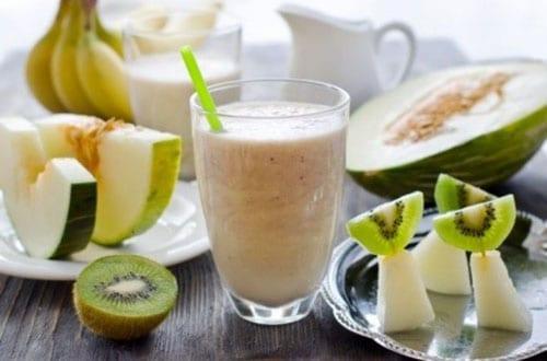 meloni ja kiivi smoothie