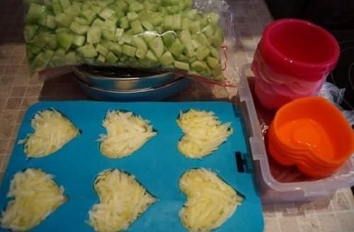pakastava kesäkurpitsa