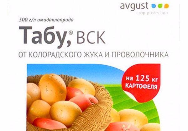 hyönteisten torjunta tabu Coloradon perunakuoriaista vastaan