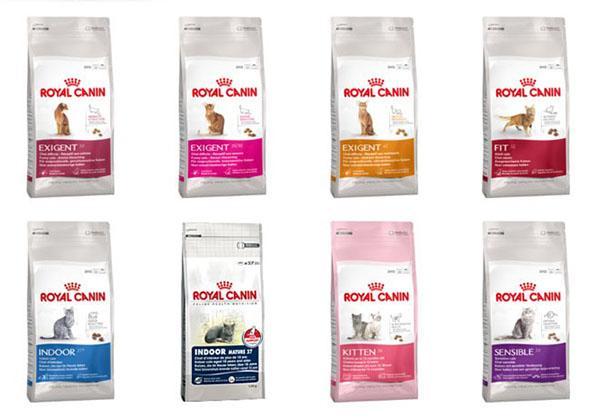 Royal Canin -ruokaa varastossa
