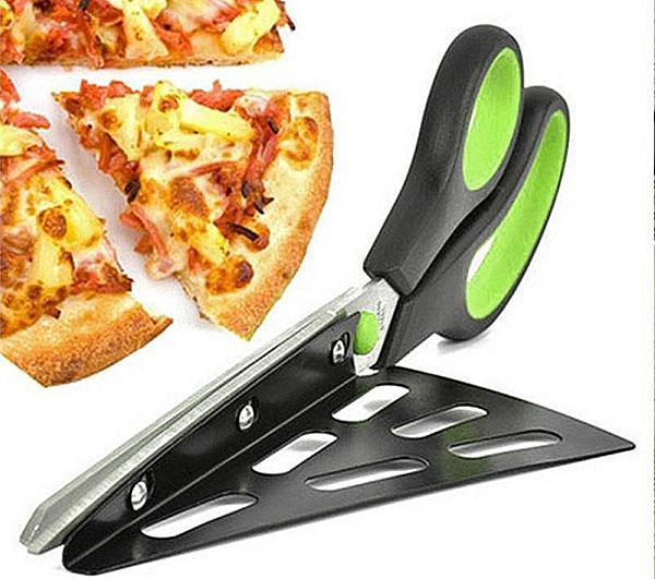 ainutlaatuinen laite pizzan leikkaamiseen