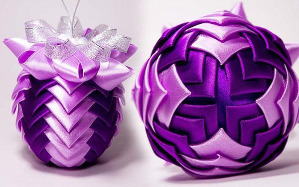 tee se itse kanzashi pallo