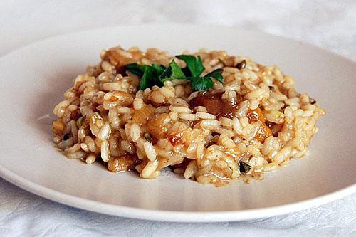 risotto standardireseptin mukaan