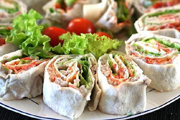 pita-leipää taskurapuilla