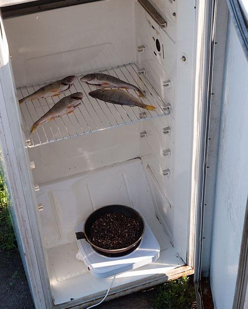 kuuma savustettu savustamo