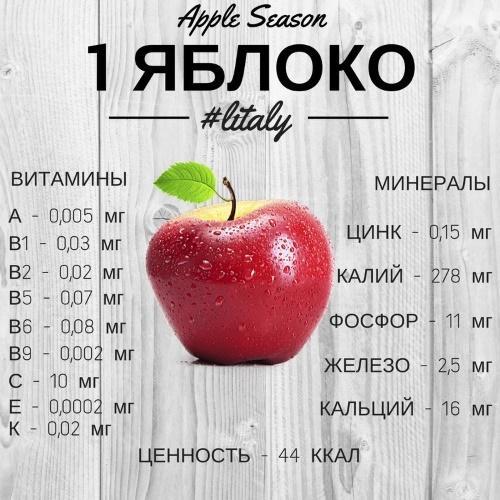 vitamiini koostumus omena