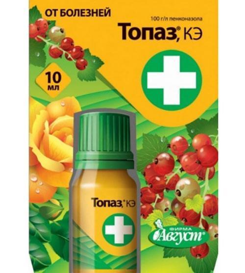 fungisidi Topazin käyttöohjeet