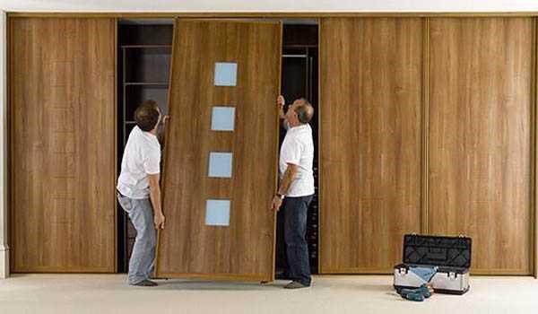 DIY-vaatekaapin ovet