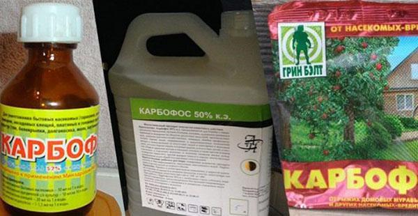 karbofoksen käyttö
