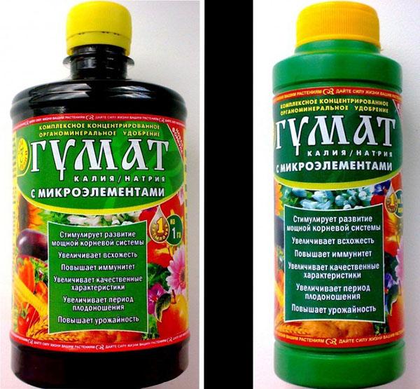 kaliumhumaatti hivenaineiden kanssa