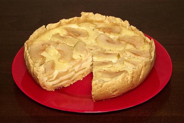 Tsvetaevsky pie leikkaus