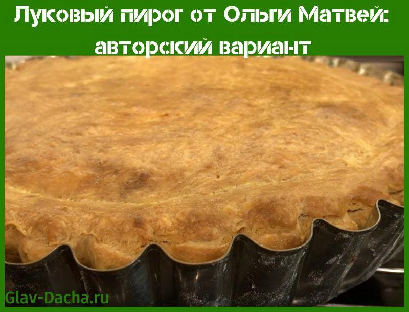sipulipiirakka Olga Matveylta