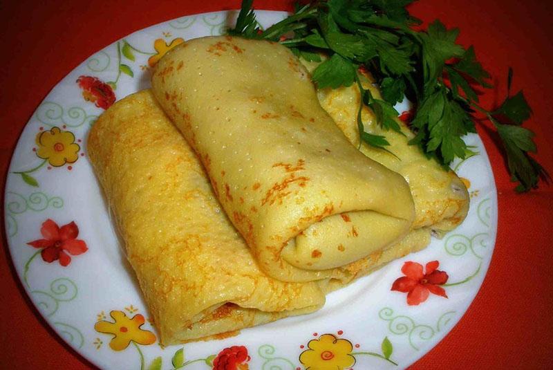 pannukakkuja lihalla
