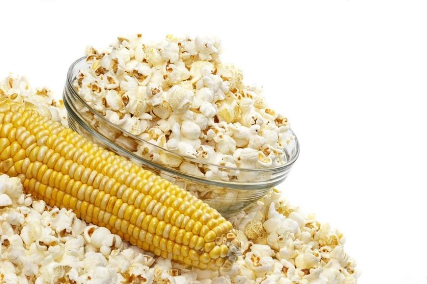 popcornia ja maissia