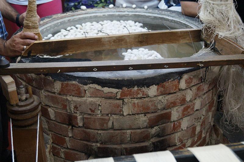 silkin tuotantoprosessi