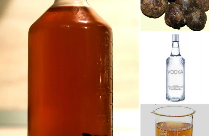vodkan propolis-tinktuura