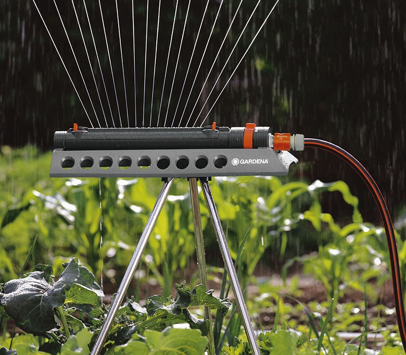 tehokas puutarhan sprinkleri