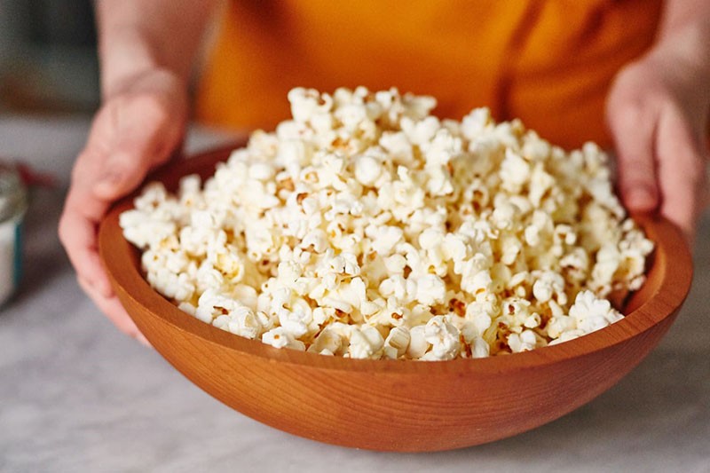 kuinka tehdä maissia popcornia